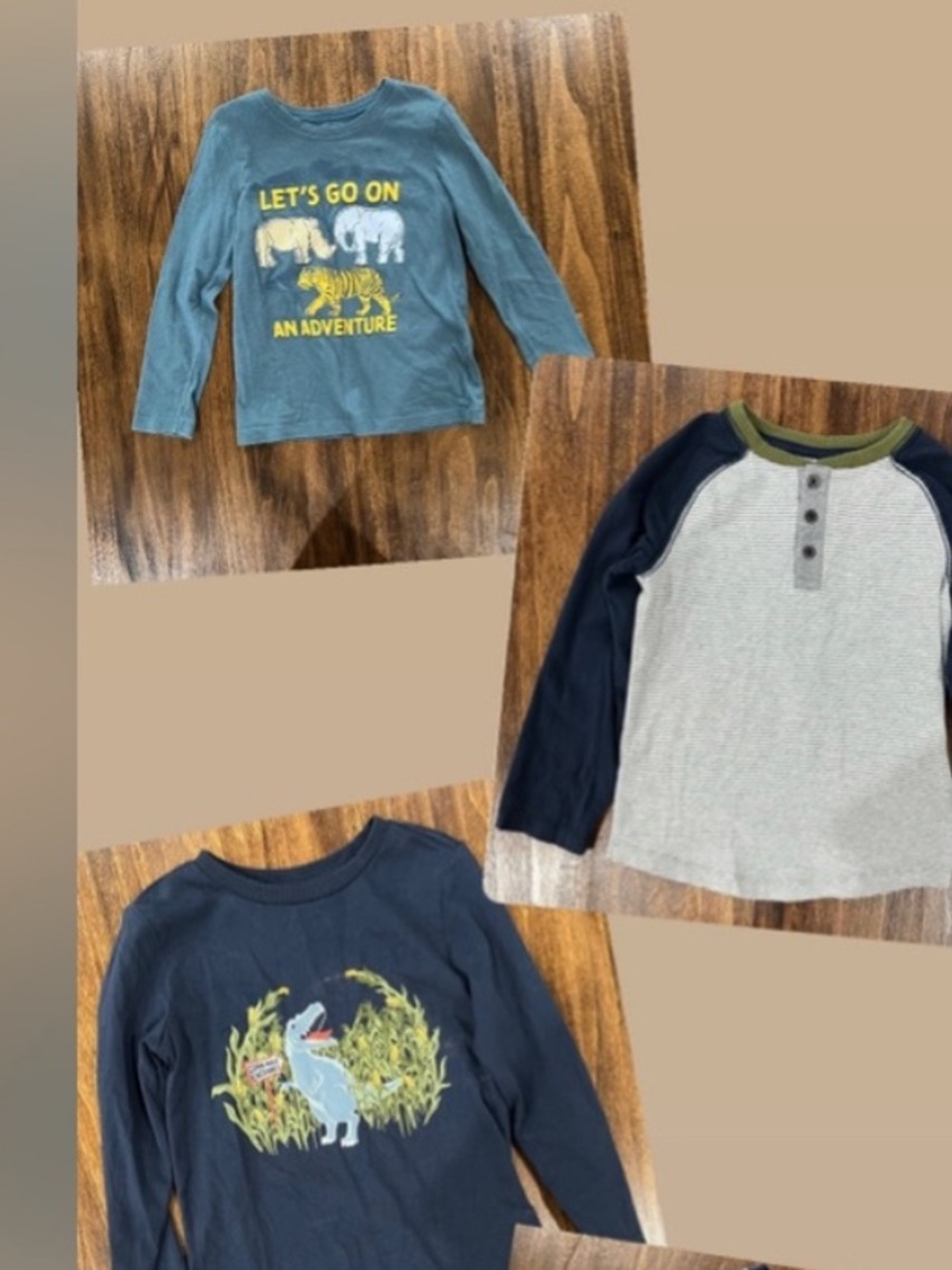 OshKosh B'gosh and Tommy Bahama Shirt Bundle 4T